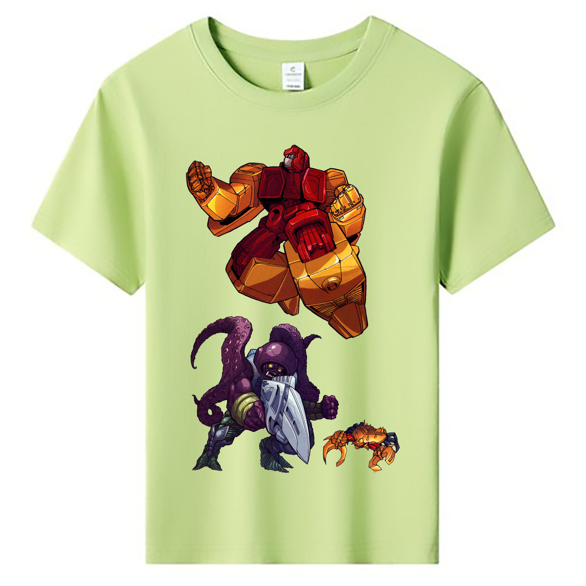（画像用）  綿100％キッズTシャツ（フロントプリント）